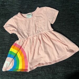 M&M pink kids dress